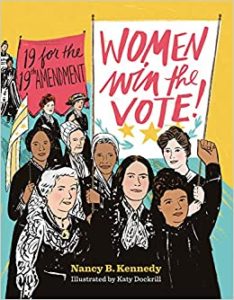 "Women Win the Vote" book cover